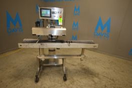 Urania Engineering 27” L Bag Sealer, Model 3500, SN 0607043535, with 9.5” W x 70” L Conveyor,