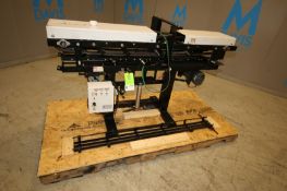 Ashco Enterprises Can Labeler, 6' L, Adjustable Adjustable Rails up to Aprox. 10