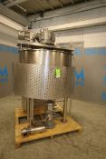 Groen 300 Gal. Jacketed S/S Kettle, Model NEM 300, S/N (Not Visible), 316 S/S, with Double Motion