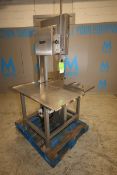 Hobart S/S Meat Saw, Model 5801, SN 27-1082-865, 200-230V (INV#108704) (Located @ the MDG Auction