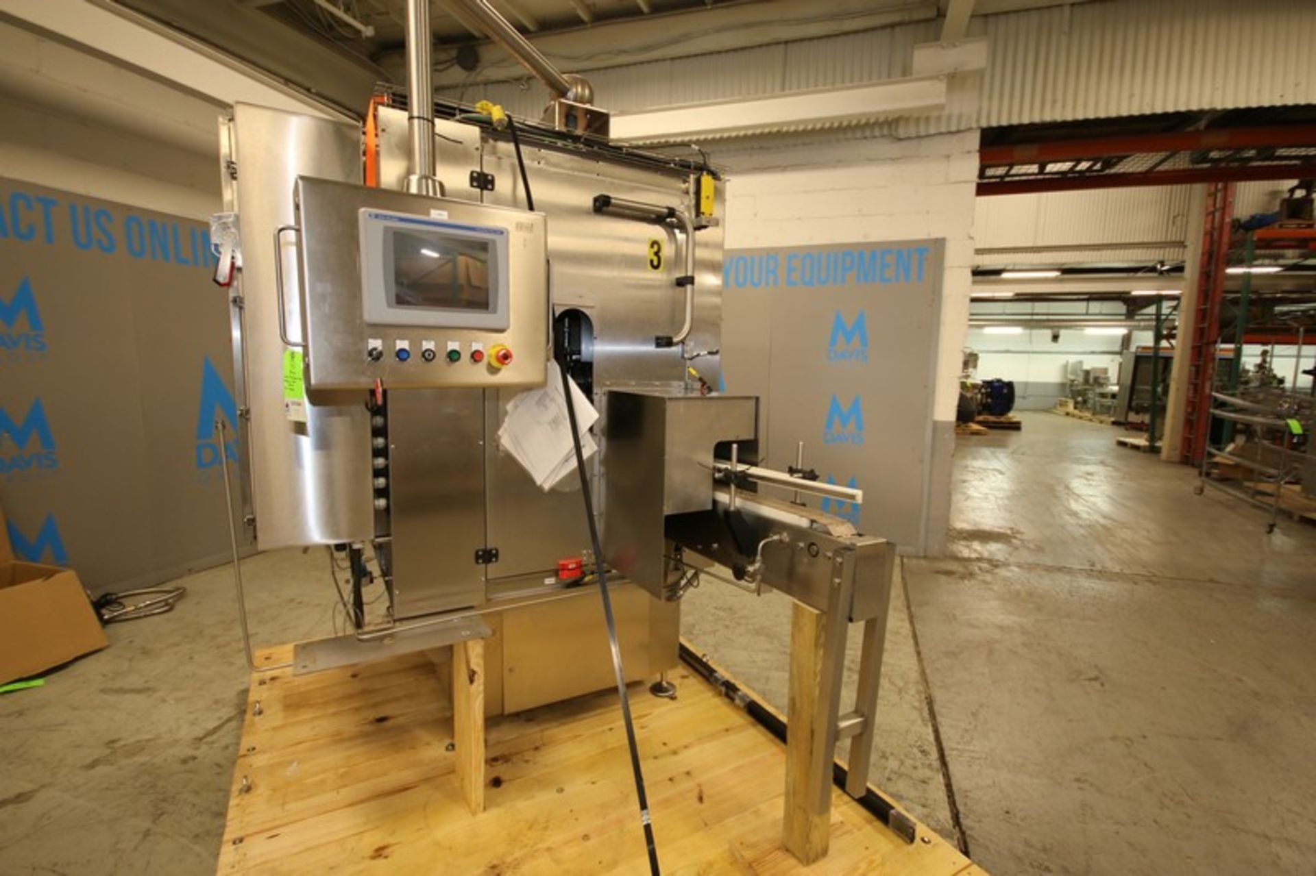 2013 Pneumatic Scale Angelus Rotary Can Seamer, Model 1M, SN 1M-13442, with On Board Control - Image 9 of 19