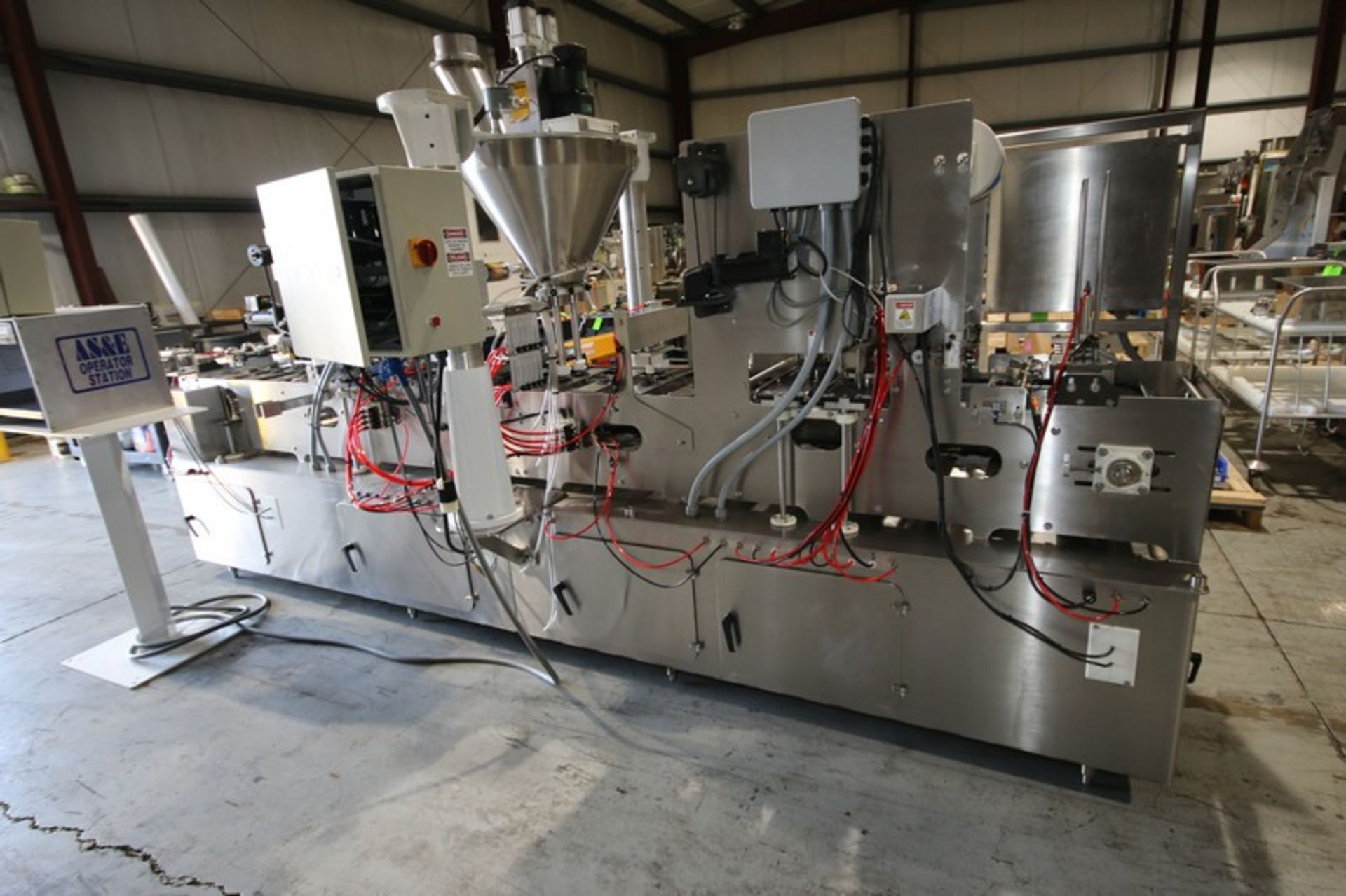Pac Tec 2 - Lane S/S Cup / Auger Filler, Model PT-2S, SN 2282 with Aprox. 1 5/8” W Cup Size Change - Image 4 of 21