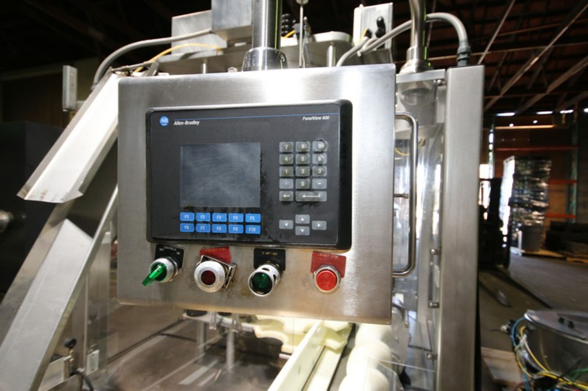 Fowler Zalkin 6 - Station Rotary Capper, Mach. Type CAS-6 / 480, SN 20022117 F/Z 1143, Set up with 4 - Image 12 of 28