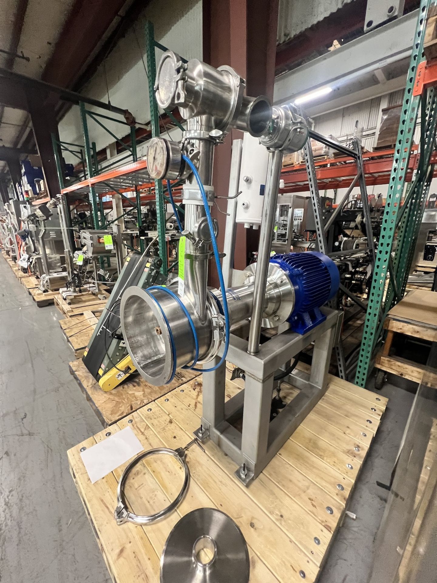 Quadro High Shear Mill, Model Z5, SN Z5-0043, with 3” CT S/S Head, 40 hp / 1775 rpm Leeson Motor, - Image 3 of 15