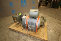 Busch Vacuum Pump, Type RA0630.B4Z6.1103, SN U074006689, 490 CFM, with Baldor 25 / 18.5 hp / 1180