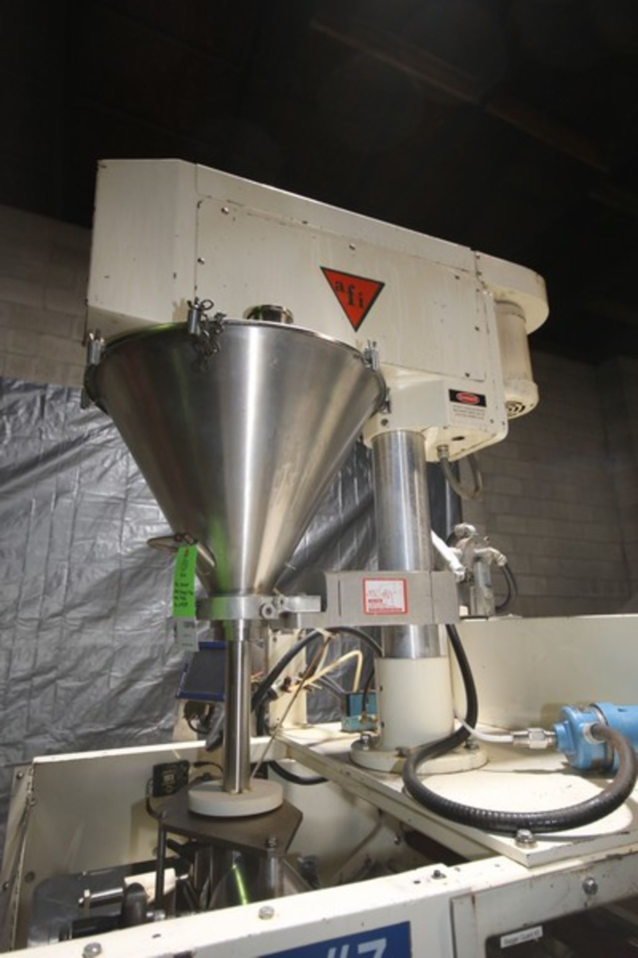 Hayssen Vertical Form Fill & Seal Package Machine (VFFS), Model Auger, SN U19359, with Top Mounted - Image 3 of 18