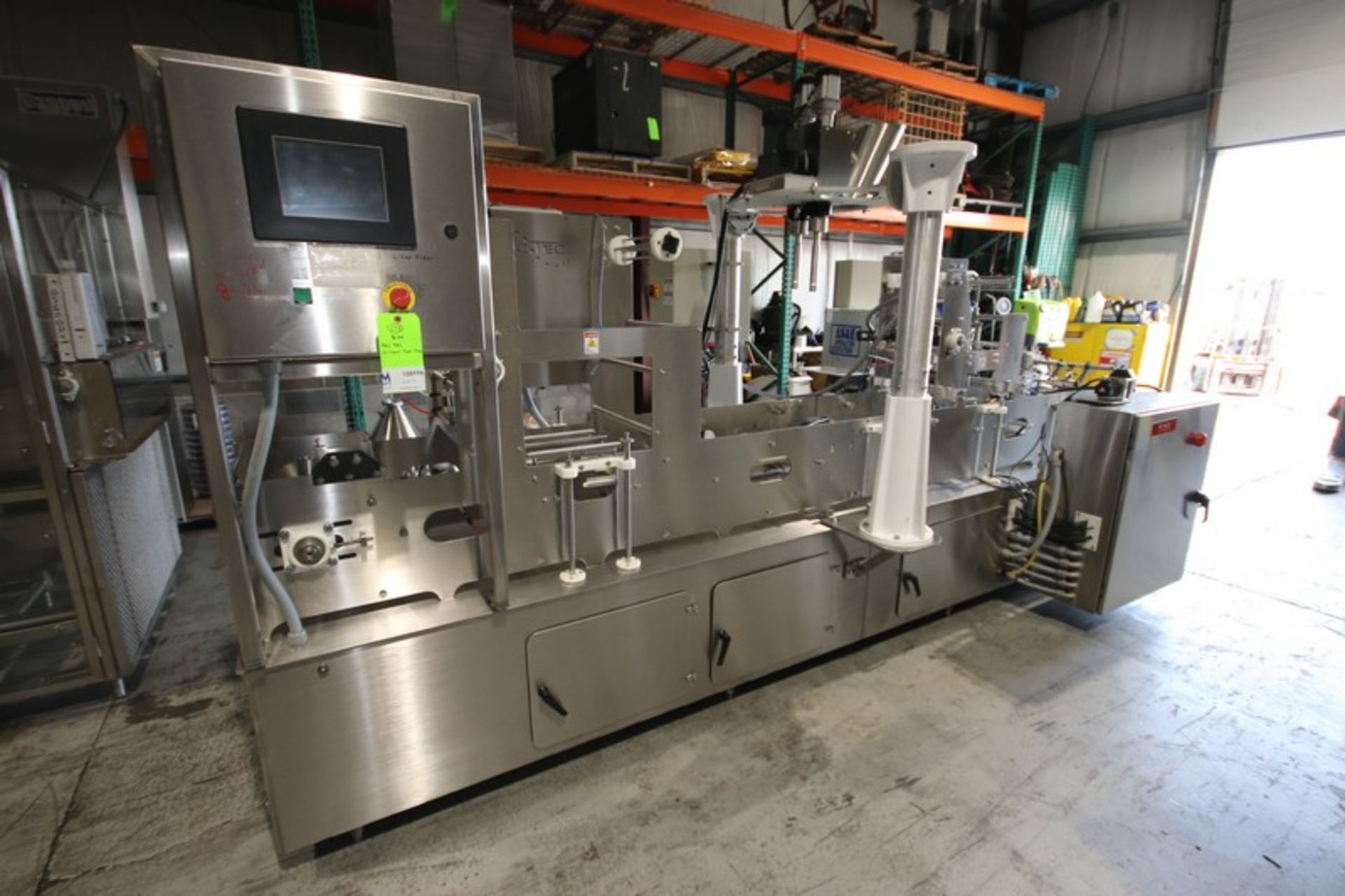 Pac Tec 2 - Lane S/S Cup / Auger Filler, Model PT-2S, with Auger Filler Model MLF2 S/N 1717; 2014- - Image 2 of 19