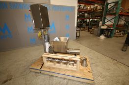 CFR S/S Portable Auger / Stuffer Pump, SN 4082, with 8