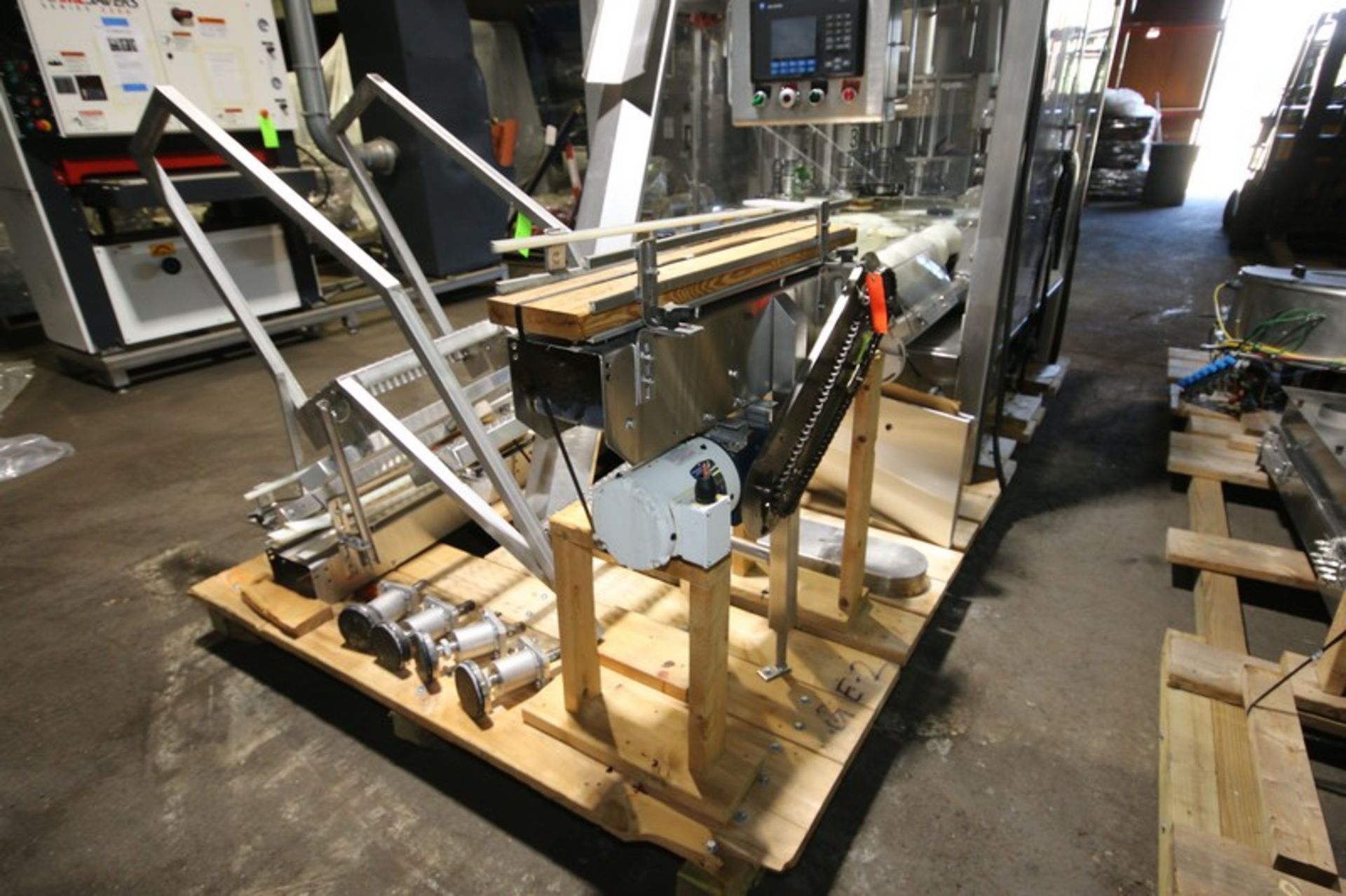 Fowler Zalkin 6 - Station Rotary Capper, Mach. Type CAS-6 / 480, SN 20022117 F/Z 1143, Set up with 4 - Image 13 of 28