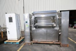 Peerless Triple Roller Bar S/S Dough Mixer, Model 16 SB, SN 85024, with 100 hp 2775 rpm Motor, 208-