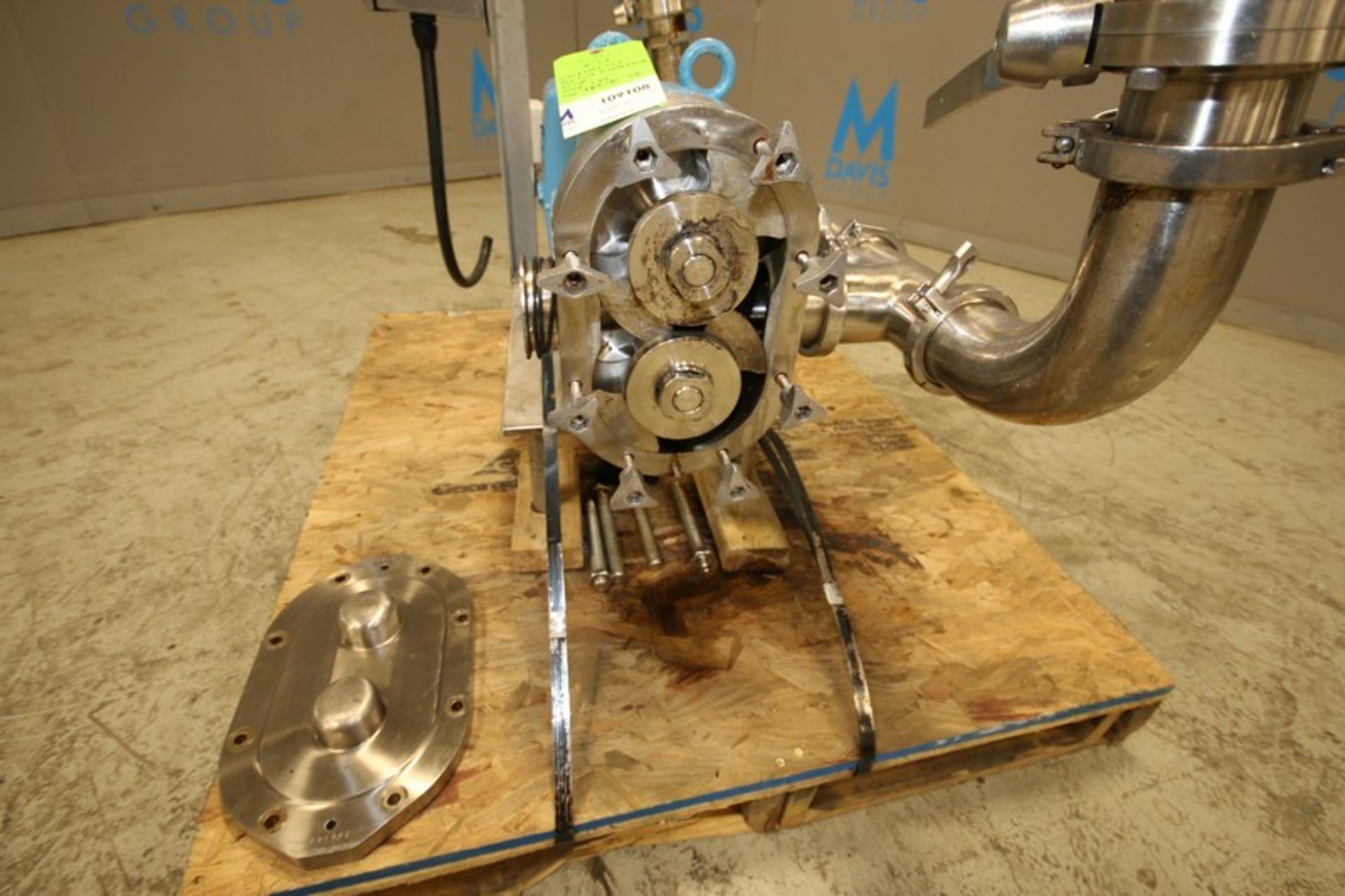 Waukesha / CB Positive Displacement Pump, Model 130, SN 385181 06, with 3” CT S/S Head, S/S - Image 3 of 7