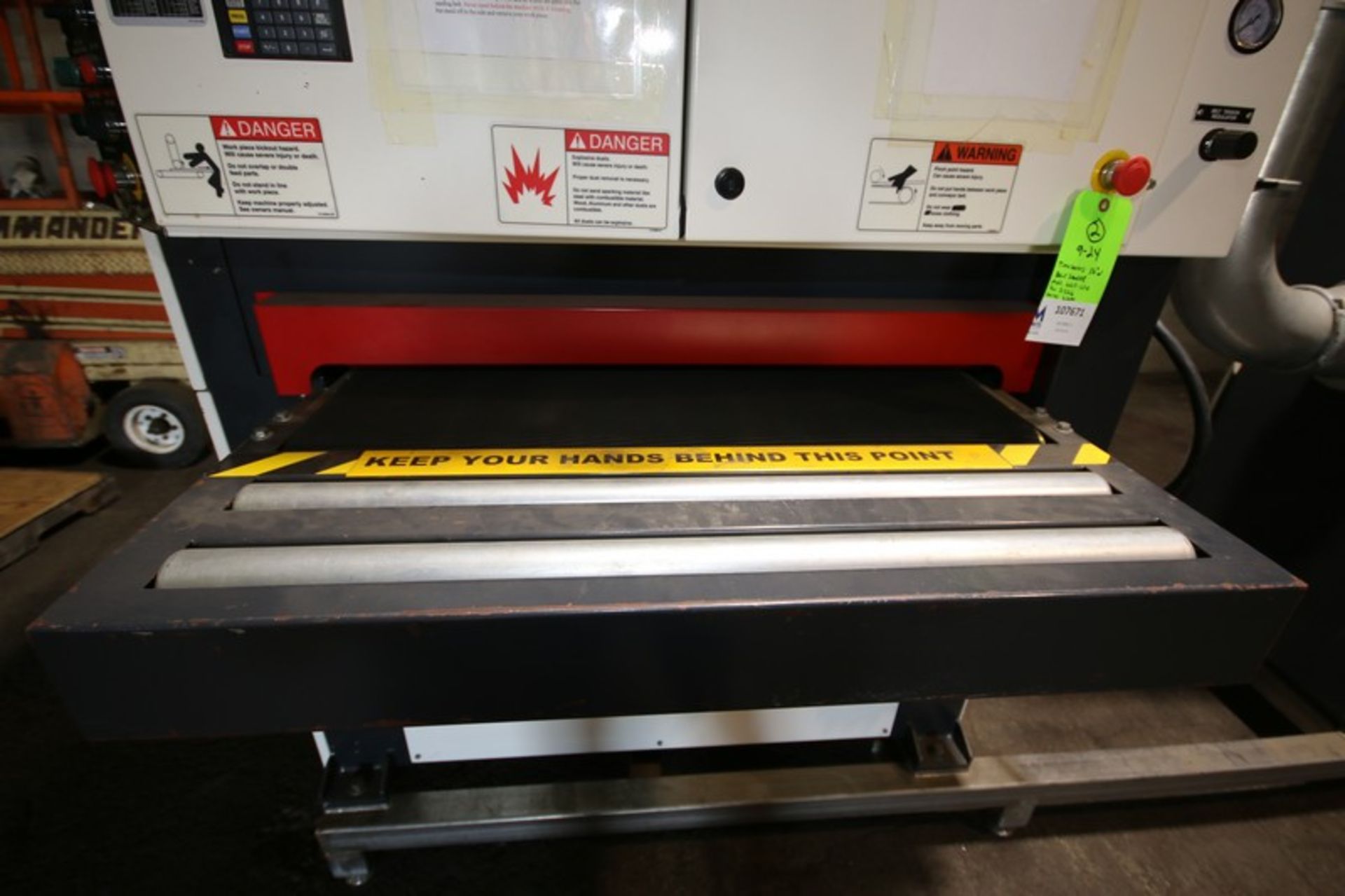 Timesaver 36” W Belt Sander, Model 2211-23-0, SN 31326, Series 2200, with Delta VFD Controller, - Image 2 of 16