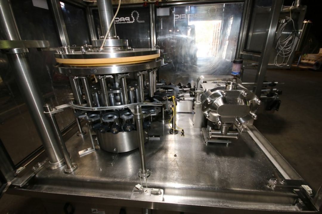 Pacific 16 - Valve Rotary S/S Tube Filler, Model V-16-B-22.000, SN 1512, Set Up with 740 ML Change - Image 7 of 20