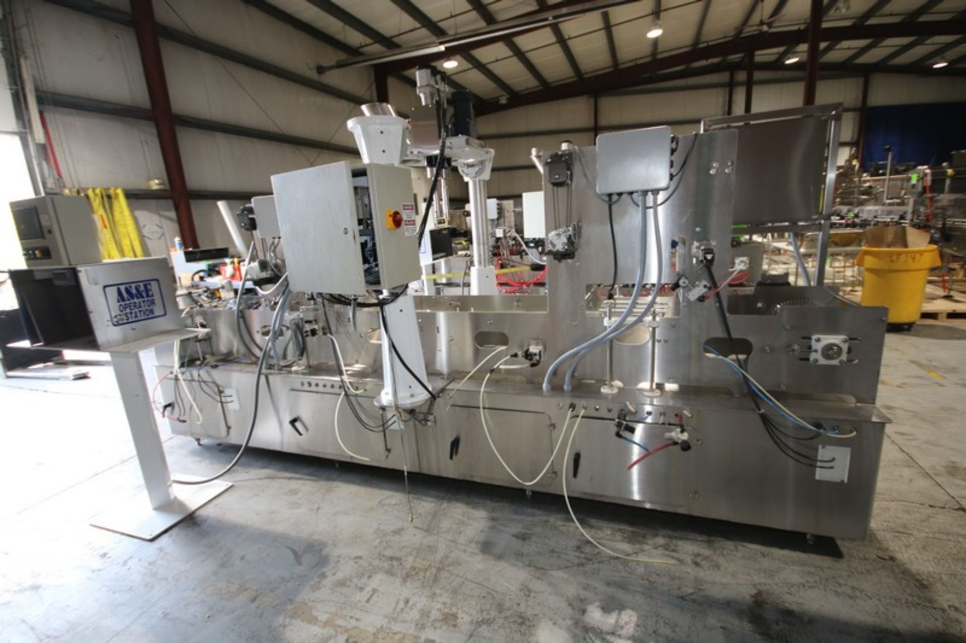 Pac Tec 2 - Lane S/S Cup / Auger Filler, Model PT-2S, with Auger Filler Model MLF2 S/N 1717; 2014- - Image 4 of 19