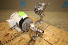 Fristam 10 hp / 3490 rpm Centrifugal Pump, Model FPX732-150, SN 0400628, with 2.5” x 2” CT S/S Head,