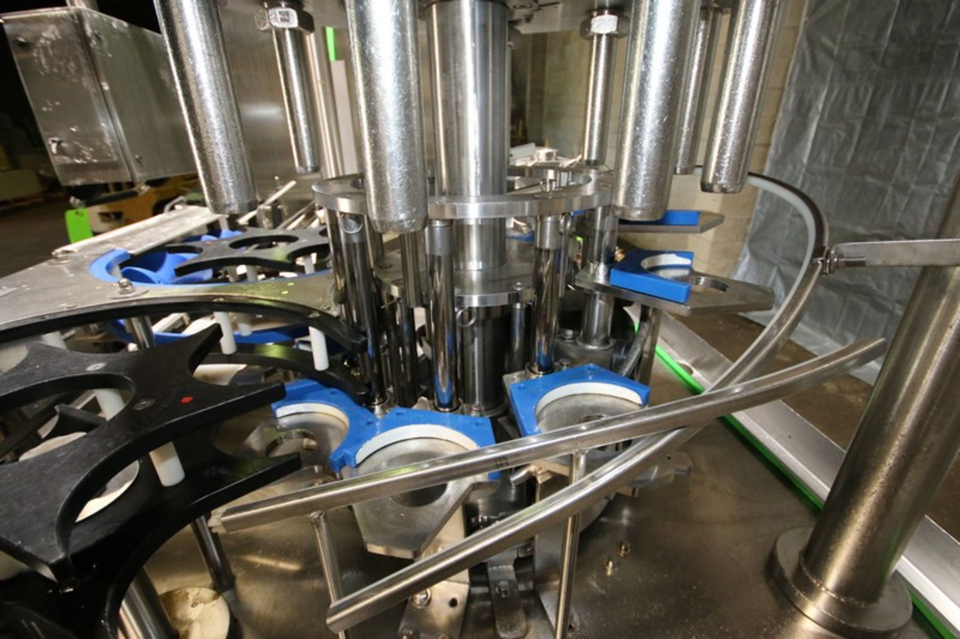 Pacific 10 - Station S/S Rotary Volumetric Filler, Model 10V00, SN 1404, Set up with 128 oz Round - Image 4 of 23