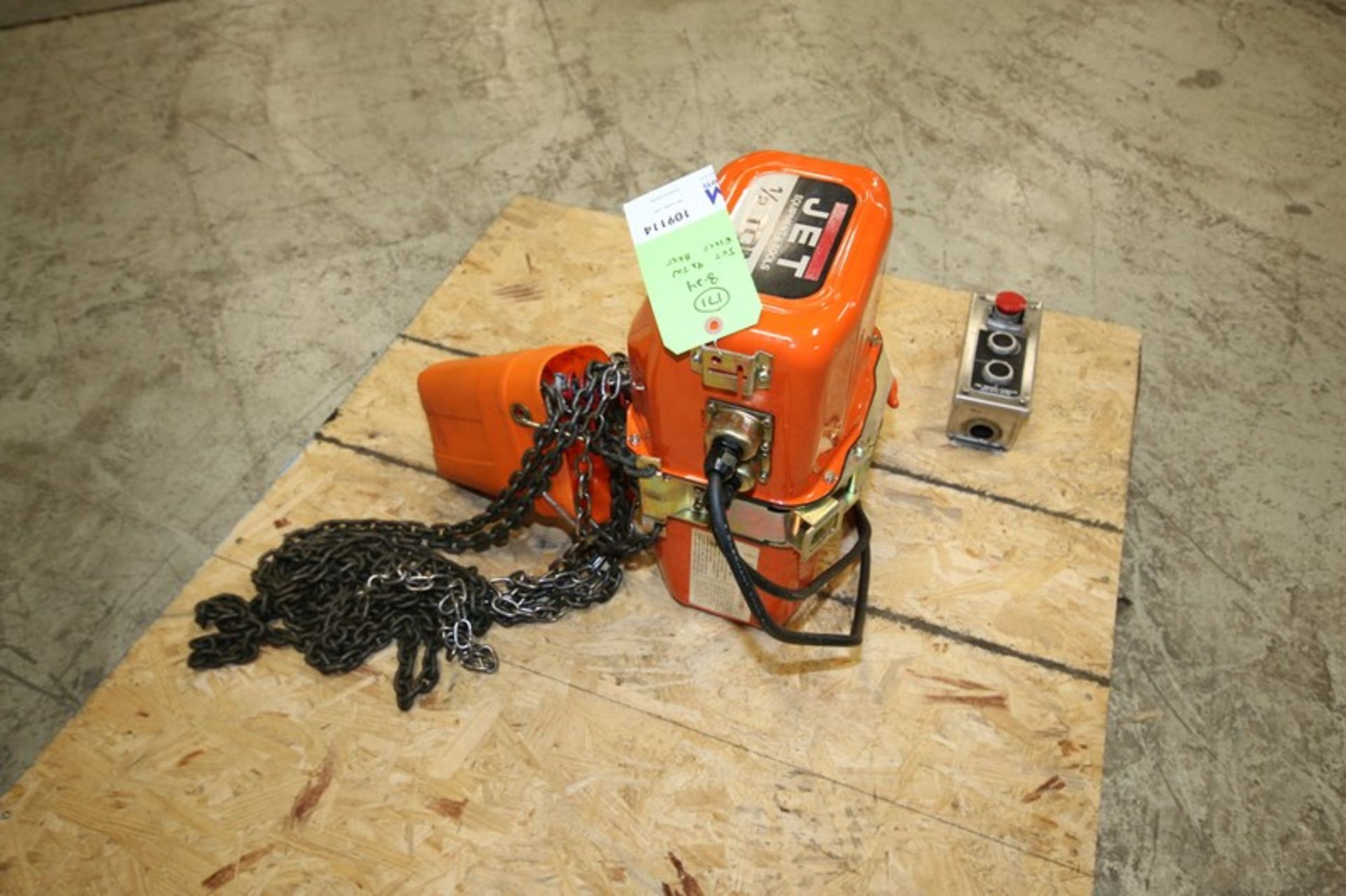 Jet 1/2 Ton Electric Hoist (INV#109114) (Located @ the MDG Auction Showroom in Pgh., PA) ( - Image 2 of 2