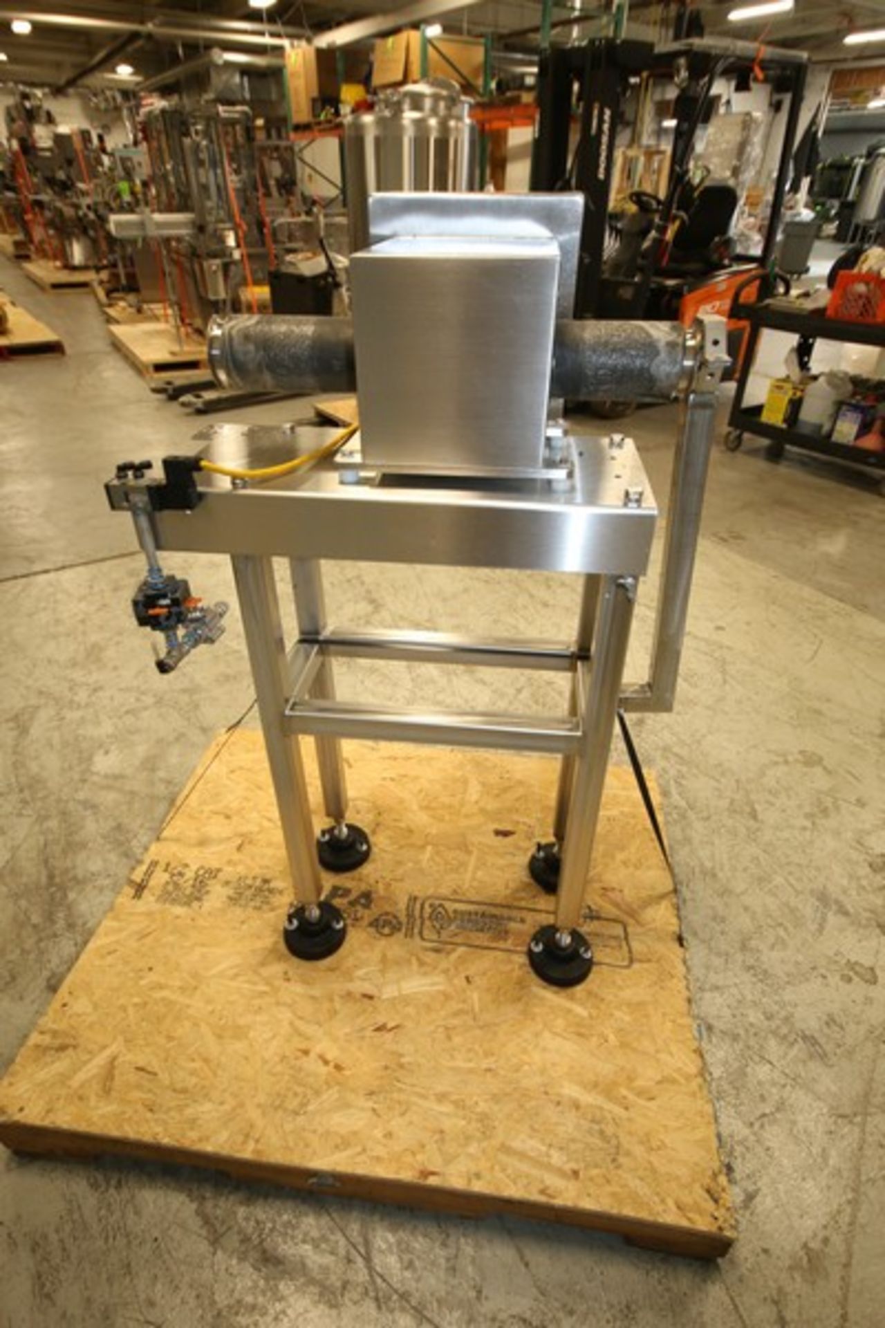 Fortress Phantom 3” Pipe Line S/S Metal Detector, SN D-6196-3835, with Digital Controls, Mounted - Image 3 of 8