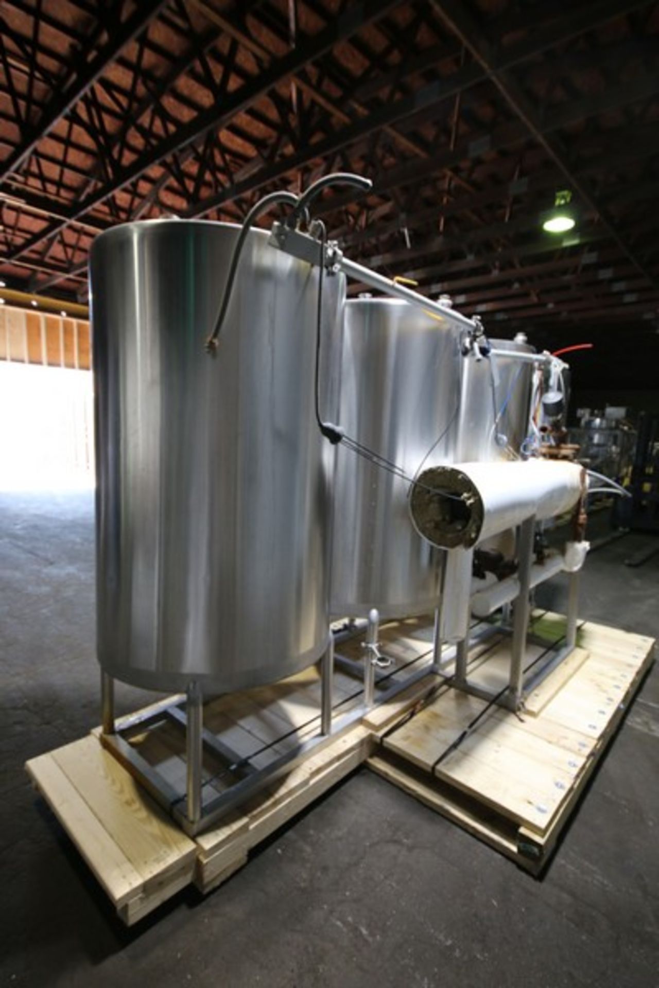 Sani Matic 3 - Tank Skid Mounted S/S CIP System, Model SMS 3 Tank CIP, SMS #3258-90, Item #02-50- - Image 5 of 16