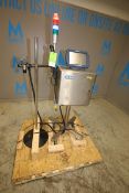 Domino Ink Jet Coder, Model A520i, S/N Ax0000004863, with (1) Head & S/S Stand (INV#109159) (Located