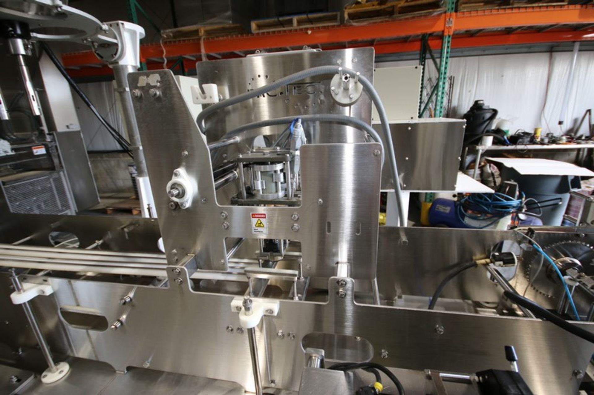 Pac Tec 2 - Lane S/S Cup / Auger Filler, Model PT-2S, with Auger Filler Model MLF2 S/N 1717; 2014- - Image 10 of 19