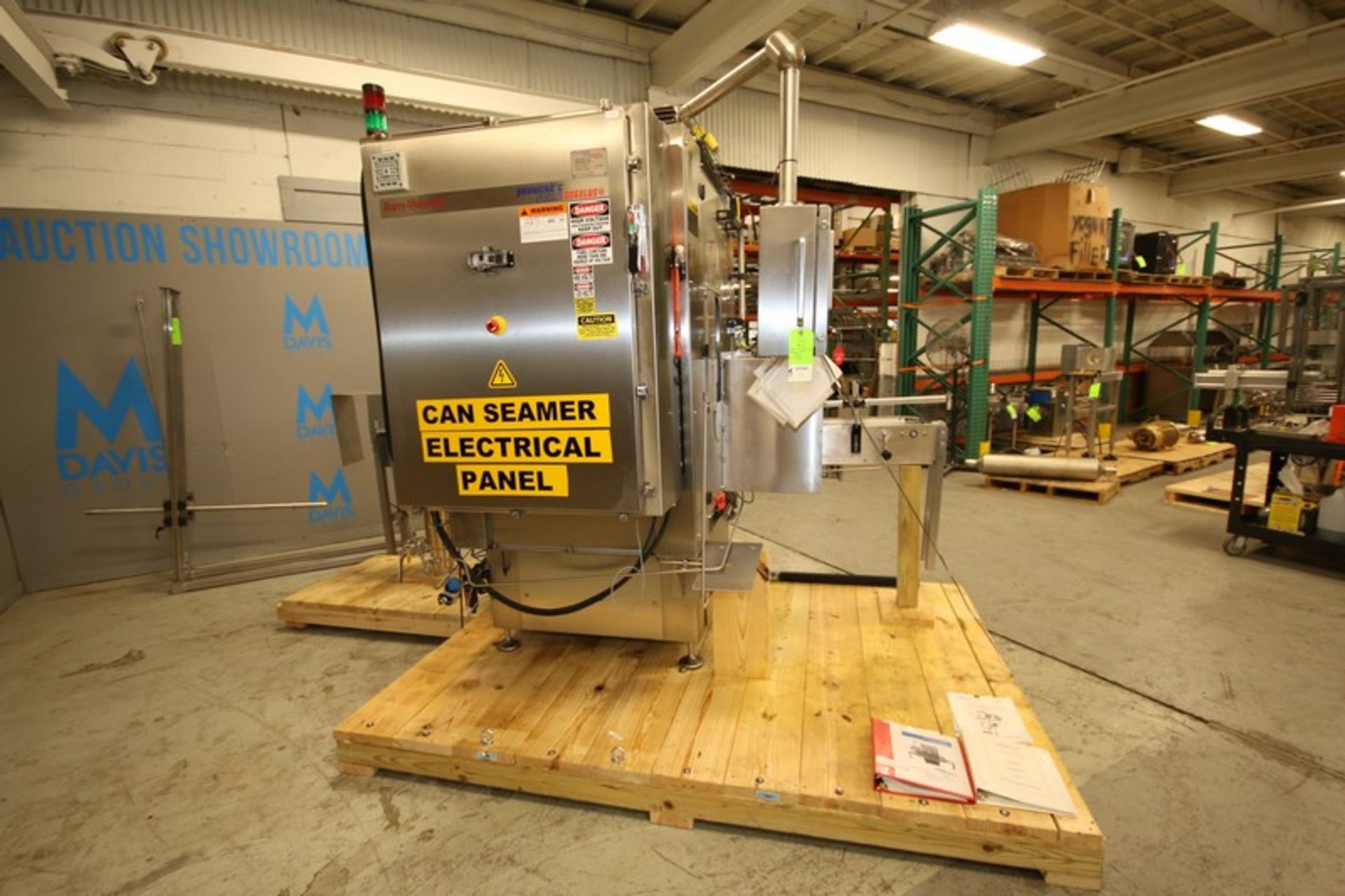 2013 Pneumatic Scale Angelus Rotary Can Seamer, Model 1M, SN 1M-13442, with On Board Control - Image 10 of 19