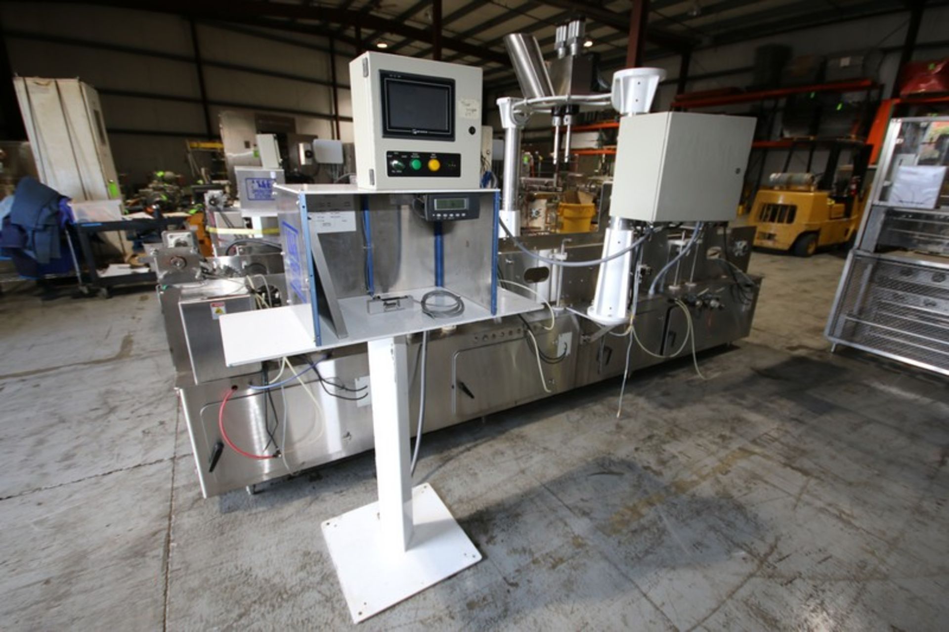Pac Tec 2 - Lane S/S Cup / Auger Filler, Model PT-2S, with Auger Filler Model MLF2 S/N 1717; 2014- - Image 5 of 19