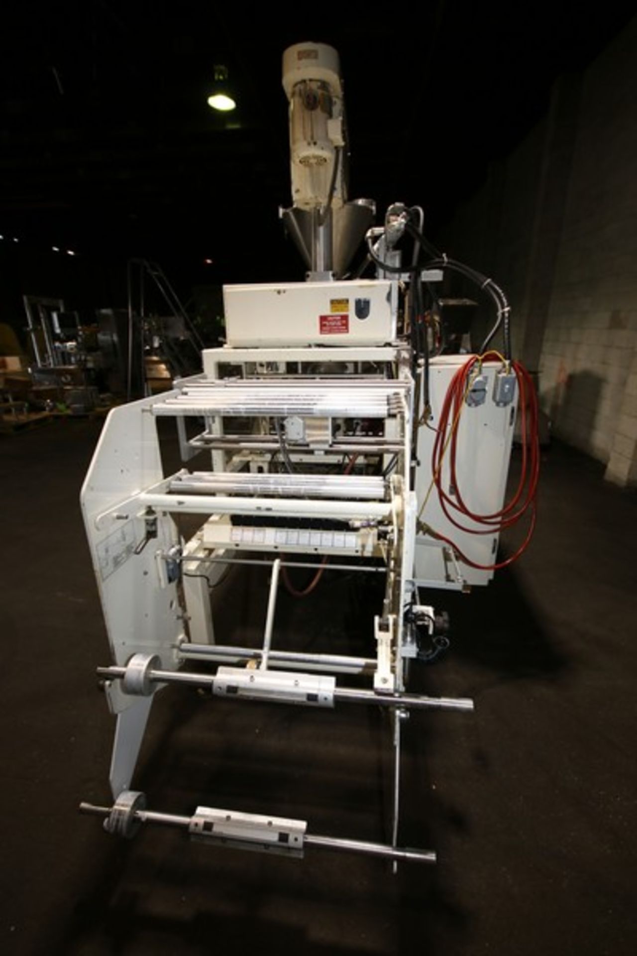 Hayssen Vertical Form Fill & Seal Package Machine (VFFS), Model Auger, SN U19359, with Top Mounted - Image 10 of 18