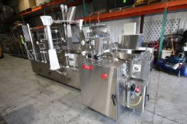 Pac Tec 2 - Lane S/S Cup / Auger Filler, Model PT-2S, with Auger Filler Model MLF2 S/N 1717; 2014-