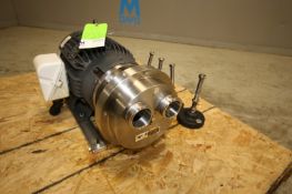 Waukesha / CB 15 hp / 1760 rpm Liquid Ring Centrifugal Pump, Model 2085LR, SN 1000002753205, with