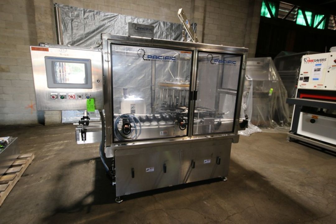 Pacific 16 - Valve Rotary S/S Tube Filler, Model V-16-B-22.000, SN 1512, Set Up with 740 ML Change - Image 1 of 20