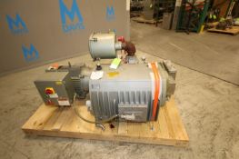 Busch Vacuum Pump, Type RA0630.B4Z6.1103, SN U074006688, with Baldor 25 hp / 18.5 hp / 1180 rpm