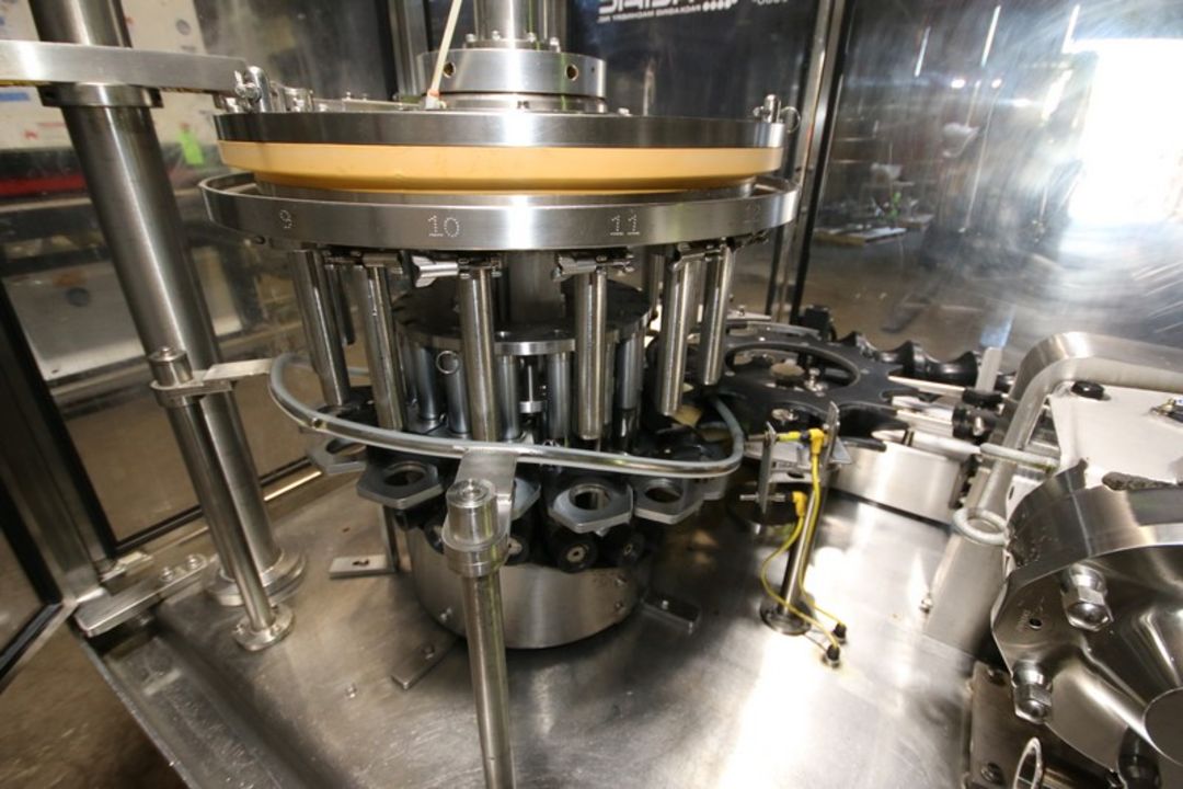 Pacific 16 - Valve Rotary S/S Tube Filler, Model V-16-B-22.000, SN 1512, Set Up with 740 ML Change - Image 8 of 20
