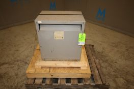 EGS Heavi-Duty 30 KVA Transformer, Cat. No. T5H30S H.V. 480 Delta, L.V. 240 Delta / 120 CT, 3