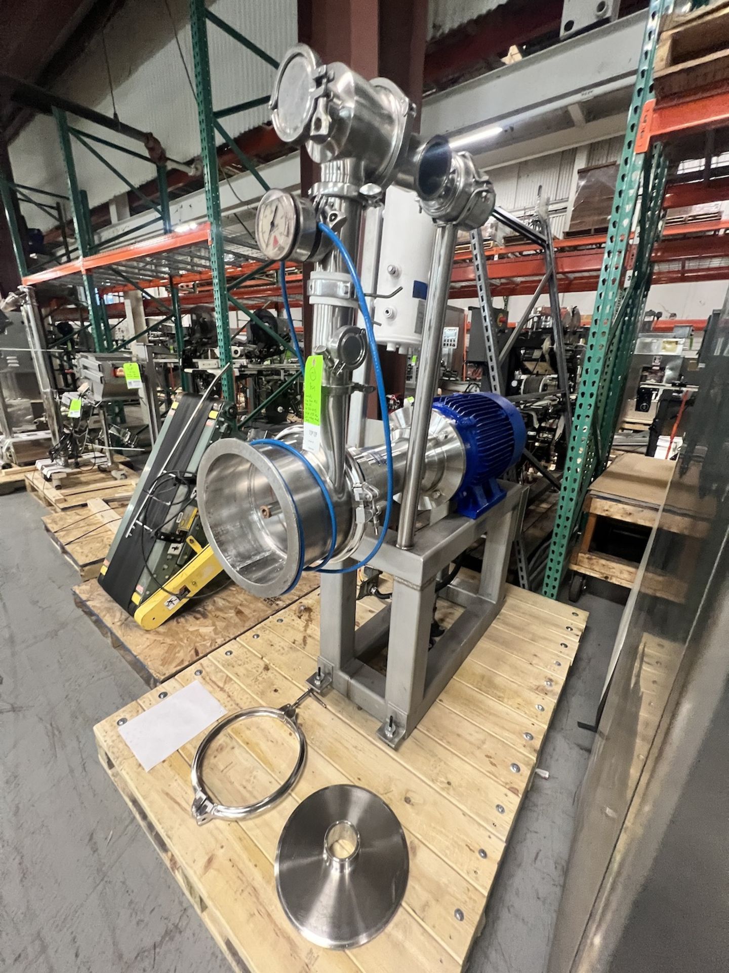 Quadro High Shear Mill, Model Z5, SN Z5-0043, with 3” CT S/S Head, 40 hp / 1775 rpm Leeson Motor, - Image 15 of 15
