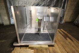 Scott High Shear S/S Turbon Mixer, Model LA-1-3, SN 11326-2, Mounted in 47” W x 47” L x 46” H S/S