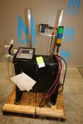 Markem Imaje Touch Dry Ink Jet Coder, Model 5400, SN US12150288, with (2) Heads with Stands (INV#