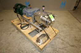 Waukesha / CB Positive Displacement Pump, Model 220U2, SN 422110-06, with All S/S Head, S/S