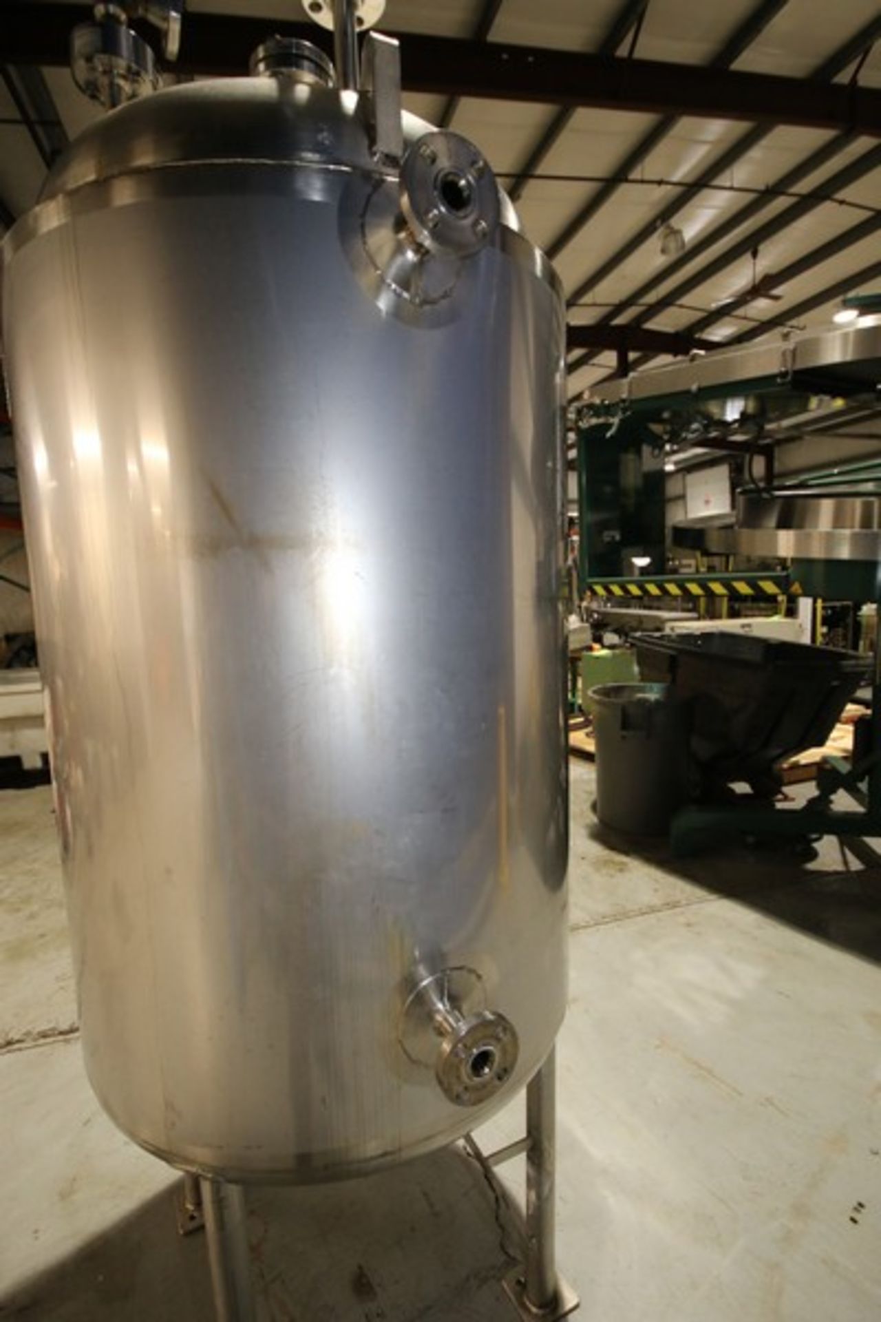 2010 Watson Aprox. 300 Gal. Dome Top, Dome Bottom Jacketed S/S Reactor Tank, SN 4015-1, MAWP 290 psi - Image 9 of 10