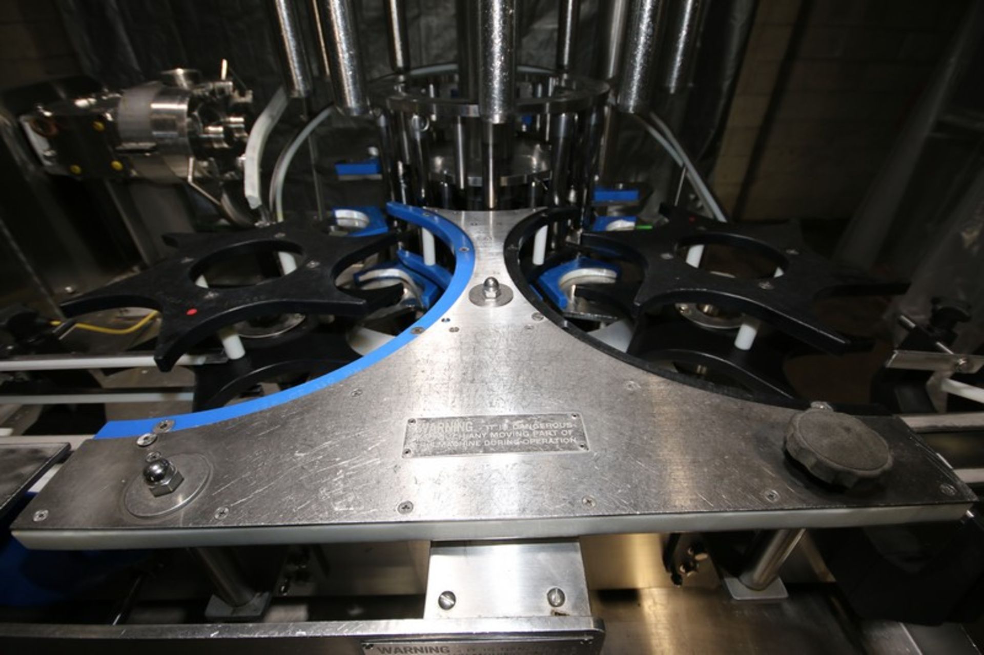 Pacific 10 - Station S/S Rotary Volumetric Filler, Model 10V00, SN 1404, Set up with 128 oz Round - Image 5 of 23