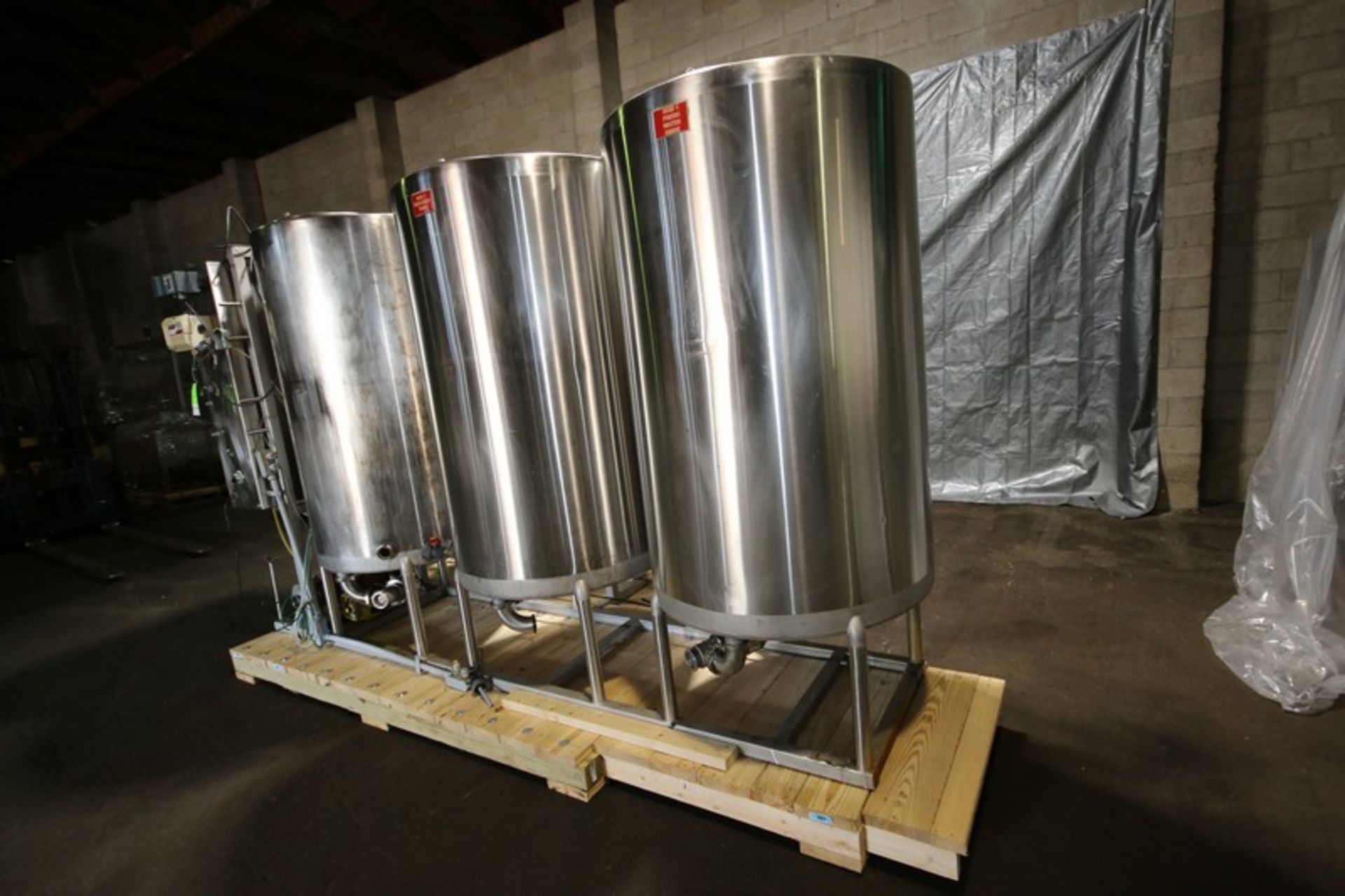 Sani Matic 3 - Tank Skid Mounted S/S CIP System, Model SMS 3 Tank CIP, SMS #3258-90, Item #02-50- - Image 6 of 16