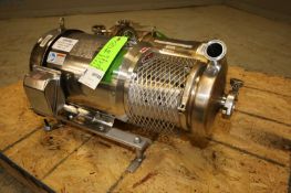 Waukesha / CB 10 hp / 3490 rpm Centrifugal Pump, Model C216, SN 364657-04, with 2” x 1.5” CT S/S