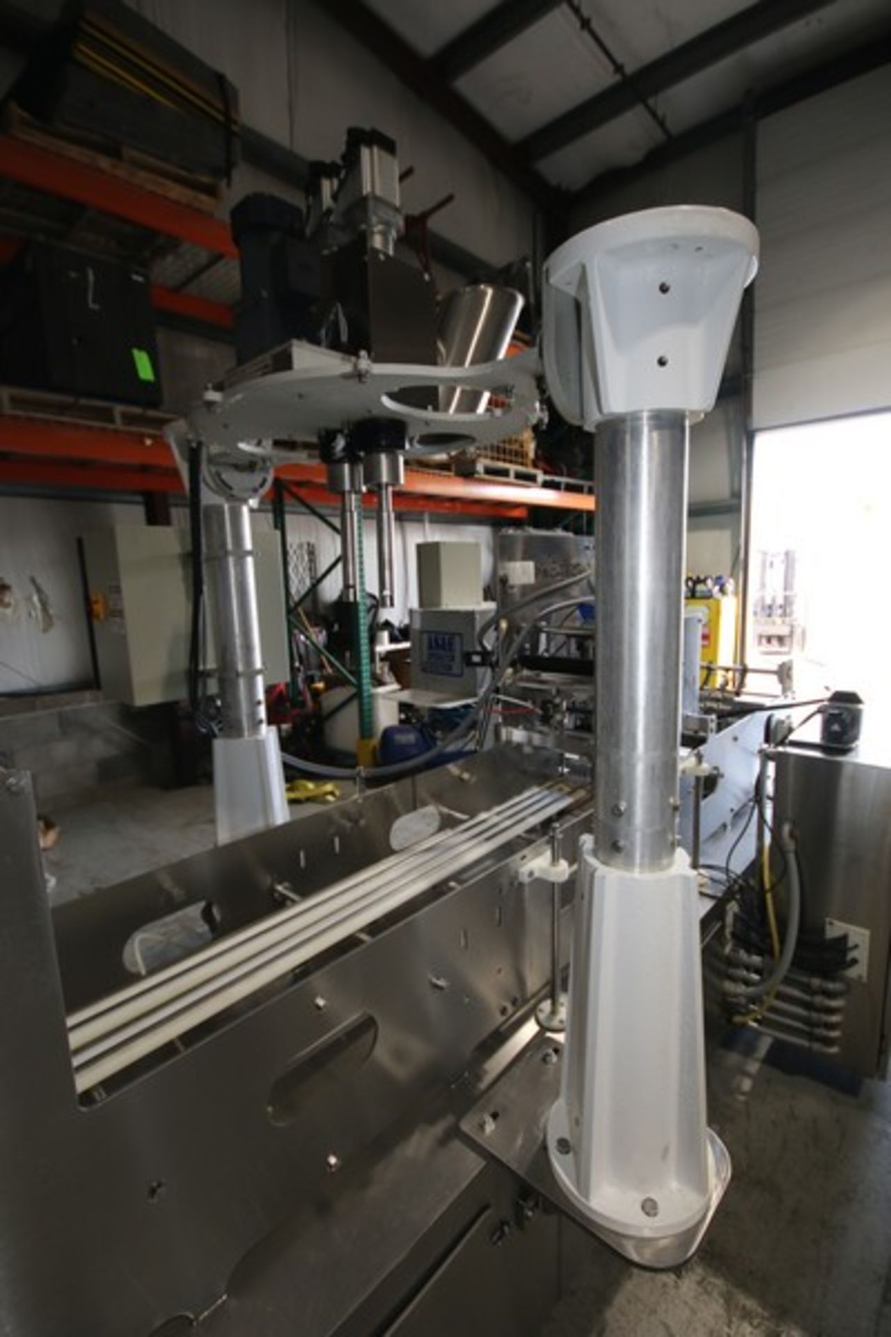 Pac Tec 2 - Lane S/S Cup / Auger Filler, Model PT-2S, with Auger Filler Model MLF2 S/N 1717; 2014- - Image 9 of 19