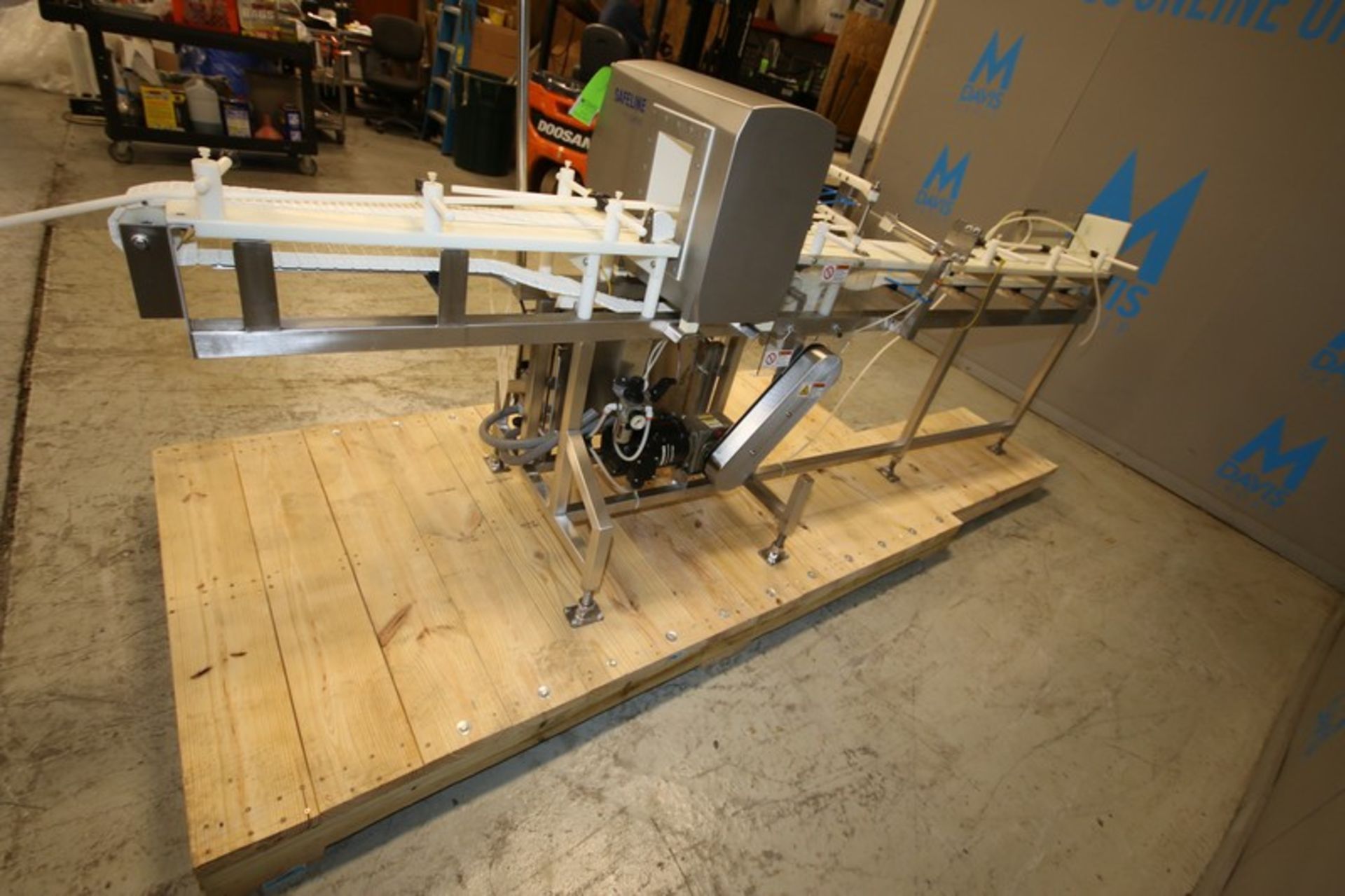 Safeline S/S Metal Detector System, Model SL2000, SN 6910101, 6” W x 7.5” H Opening with Digital - Image 8 of 12