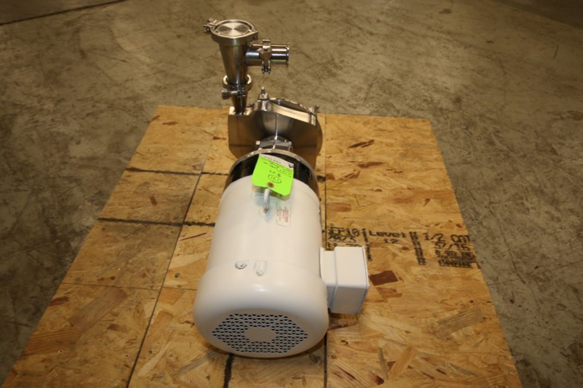 Fristam 10 hp / 3490 rpm Centrifugal Pump, Model FPX732-150, SN 0400628, with 2.5” x 2” CT S/S Head, - Image 4 of 6