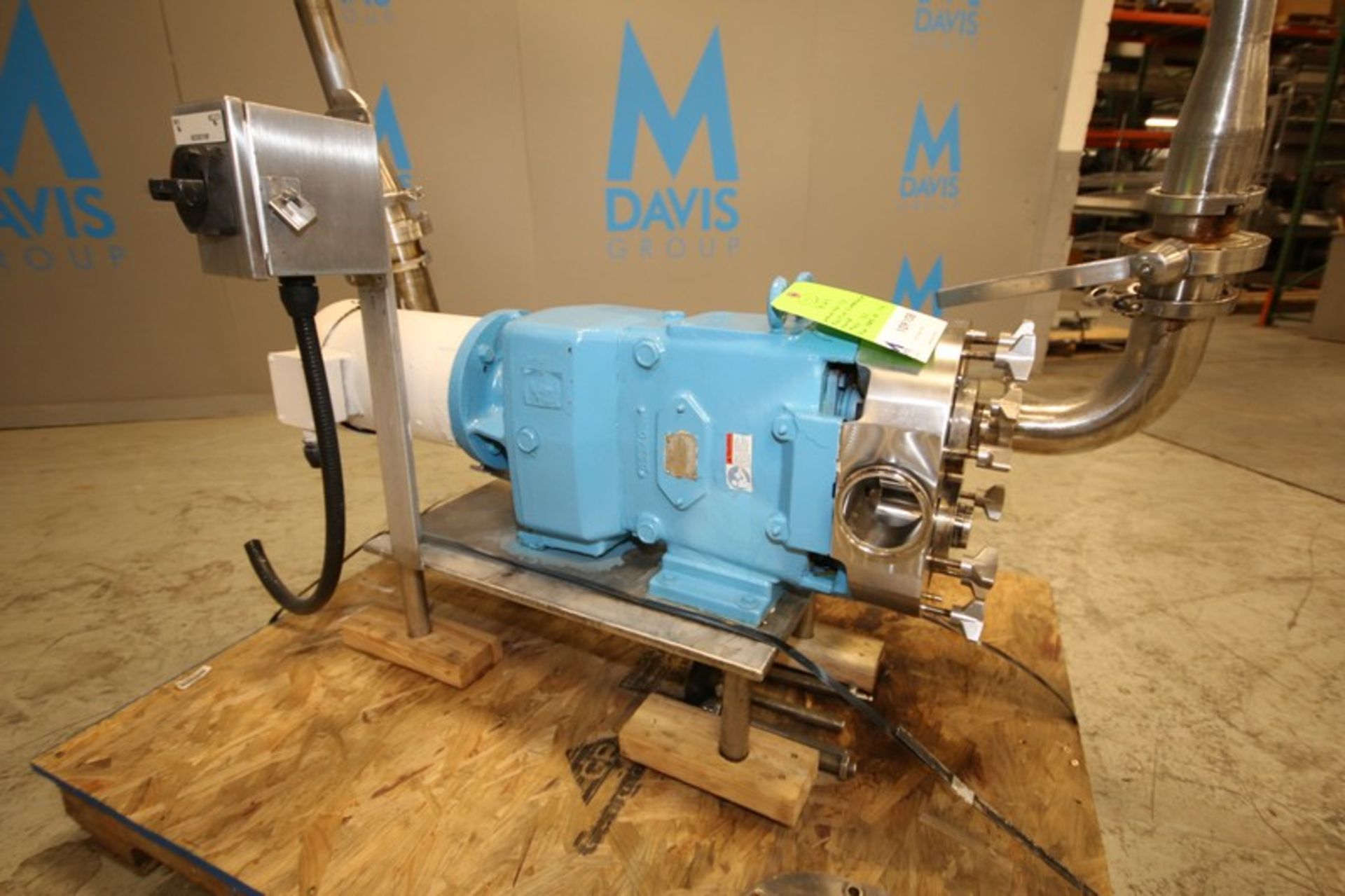 Waukesha / CB Positive Displacement Pump, Model 130, SN 385181 06, with 3” CT S/S Head, S/S - Image 2 of 7