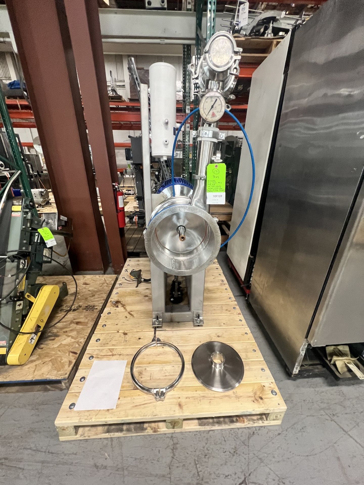 Quadro High Shear Mill, Model Z5, SN Z5-0043, with 3” CT S/S Head, 40 hp / 1775 rpm Leeson Motor,