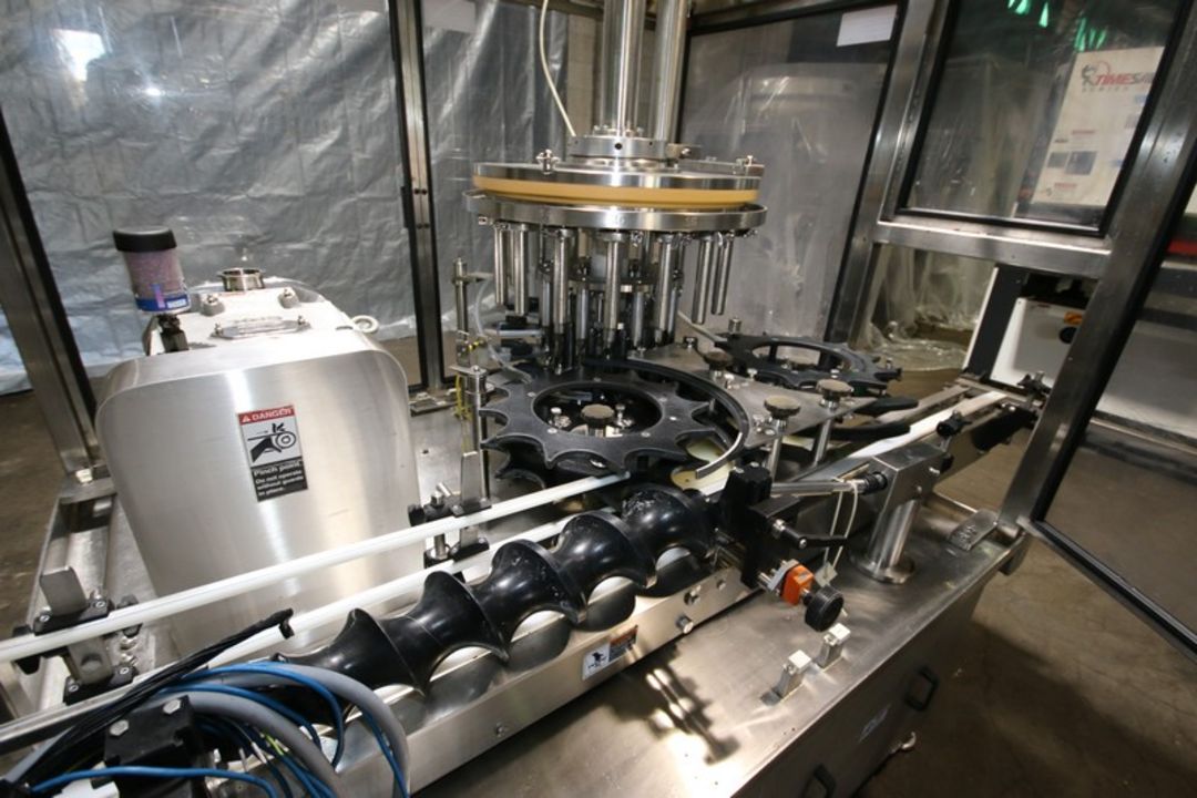 Pacific 16 - Valve Rotary S/S Tube Filler, Model V-16-B-22.000, SN 1512, Set Up with 740 ML Change - Image 5 of 20