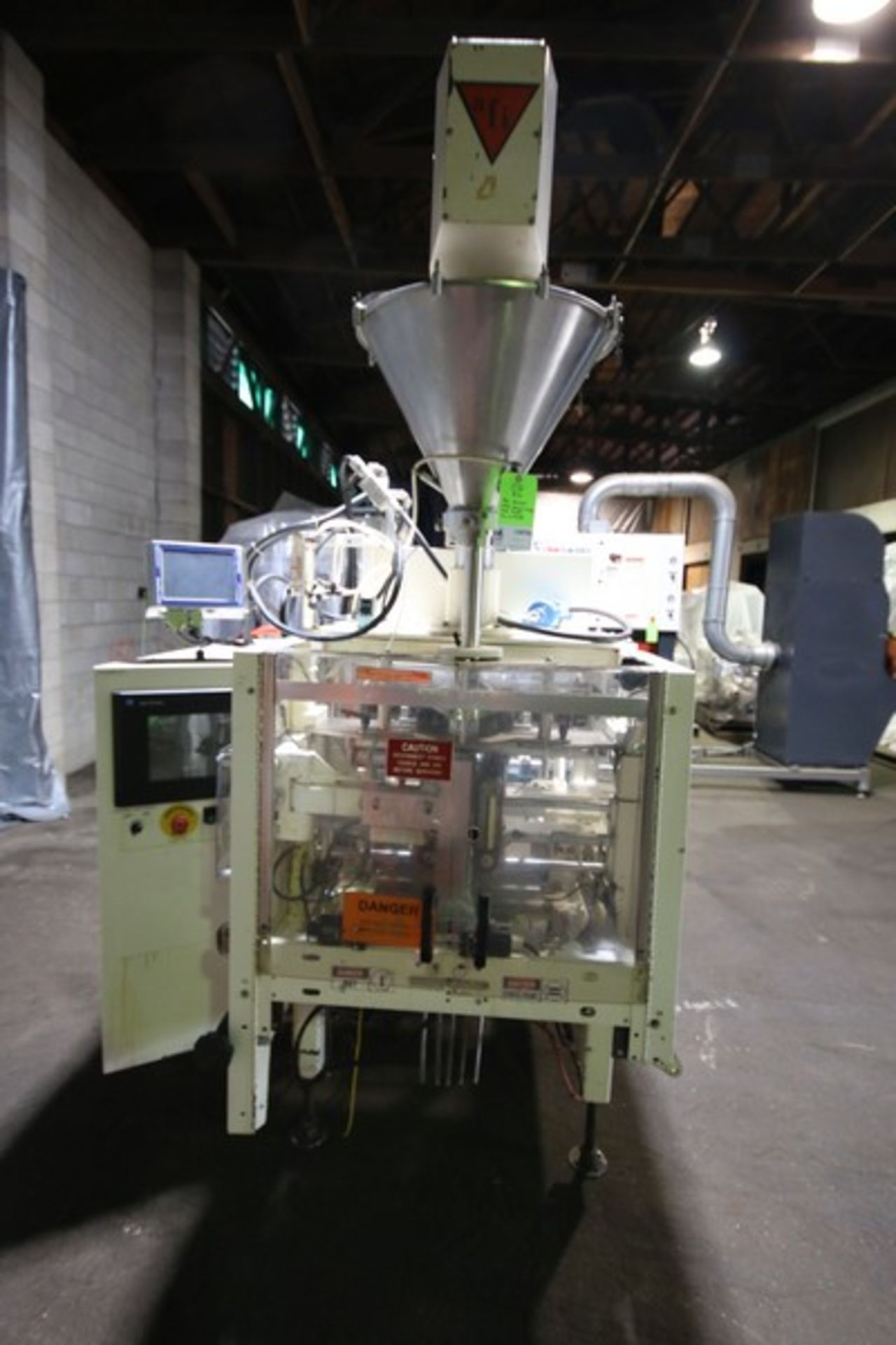 Hayssen Vertical Form Fill & Seal Package Machine (VFFS), Model Auger, SN U19359, with Top Mounted - Image 2 of 18