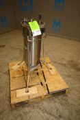 Tri Clover 20” H x 8” W S/S On-Line Filter, with 2” CT Connections, Includes Internal Screen Basket,